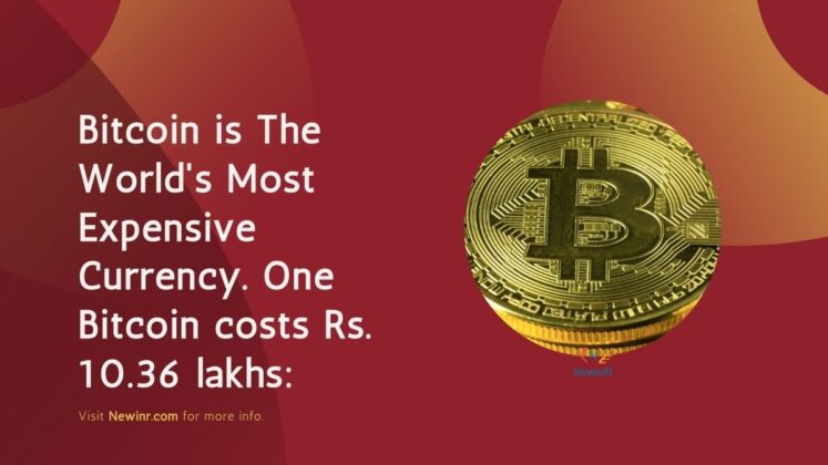 Bitcoin Is The Worlds Most Expensive Currency One Bitcoin Costs Rs