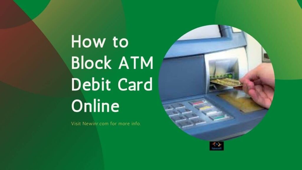 How to Block ATM Debit Card Online