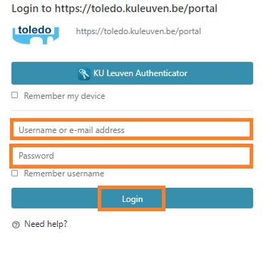 KU-Leuven-Student-Portal-Login