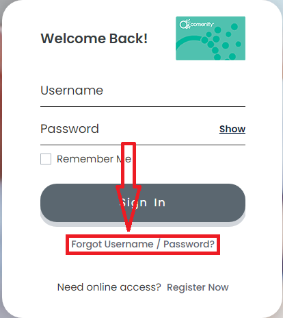 Bonton Credit Card Recover Username or Password