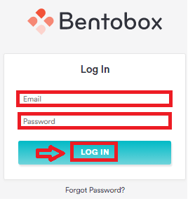 Bentobox Log In