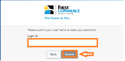 First Commerce Credit Union User Id