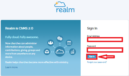 Onrealm Sign In