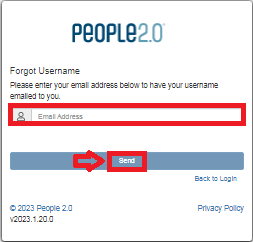 People2.0 Recover Username User Id