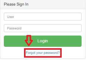 Sunwave EMR Recover Username or Password