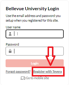 Tevera Bellevue Register for access and manage