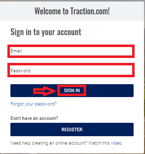Traction Tools Log In