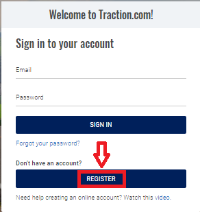 Traction Tools Register for access and manage