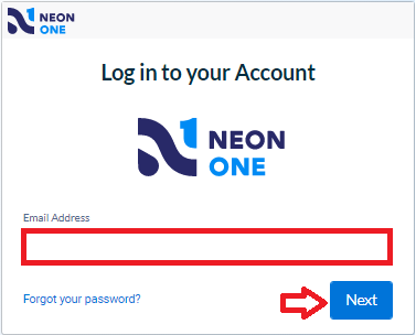 NeonCRM Log In