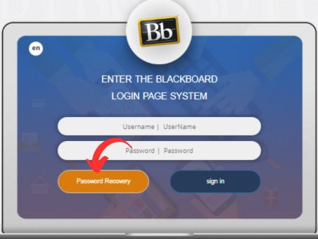KFU Blackboard Recover Password