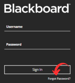 SMU Blackboard Recover Password