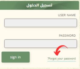 Taif Blackboard Recover Password