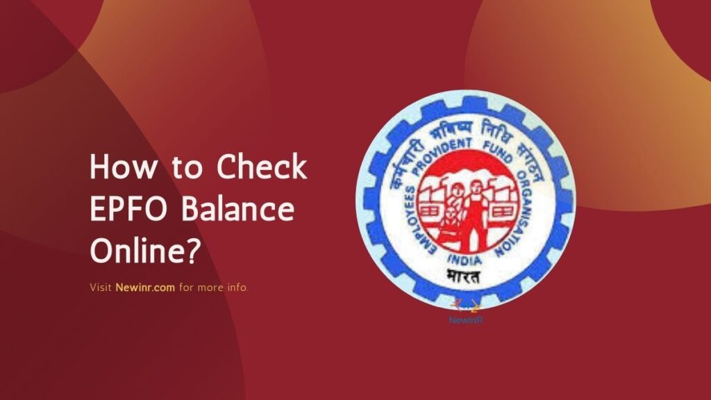 How to Check EPFO Balance Online