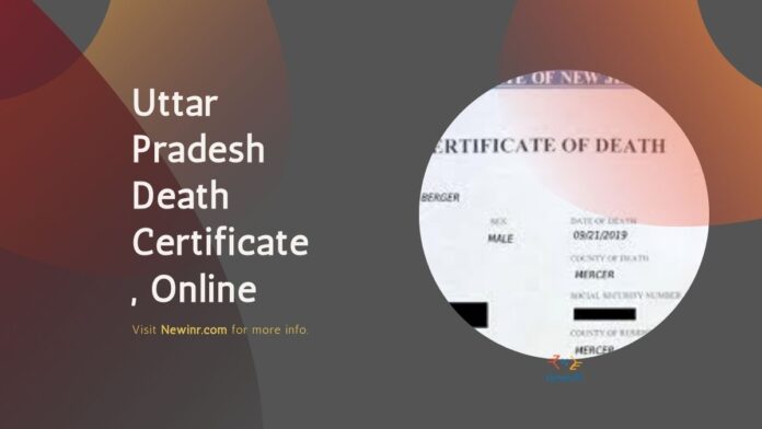 Uttar Pradesh Death Certificate, Online