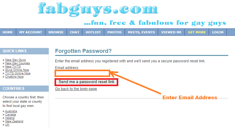 Reset Password Fabguys 2