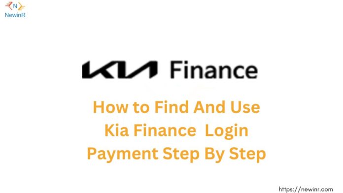Kia Finance  login Payment
