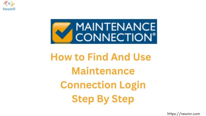 Maintenance Connection login